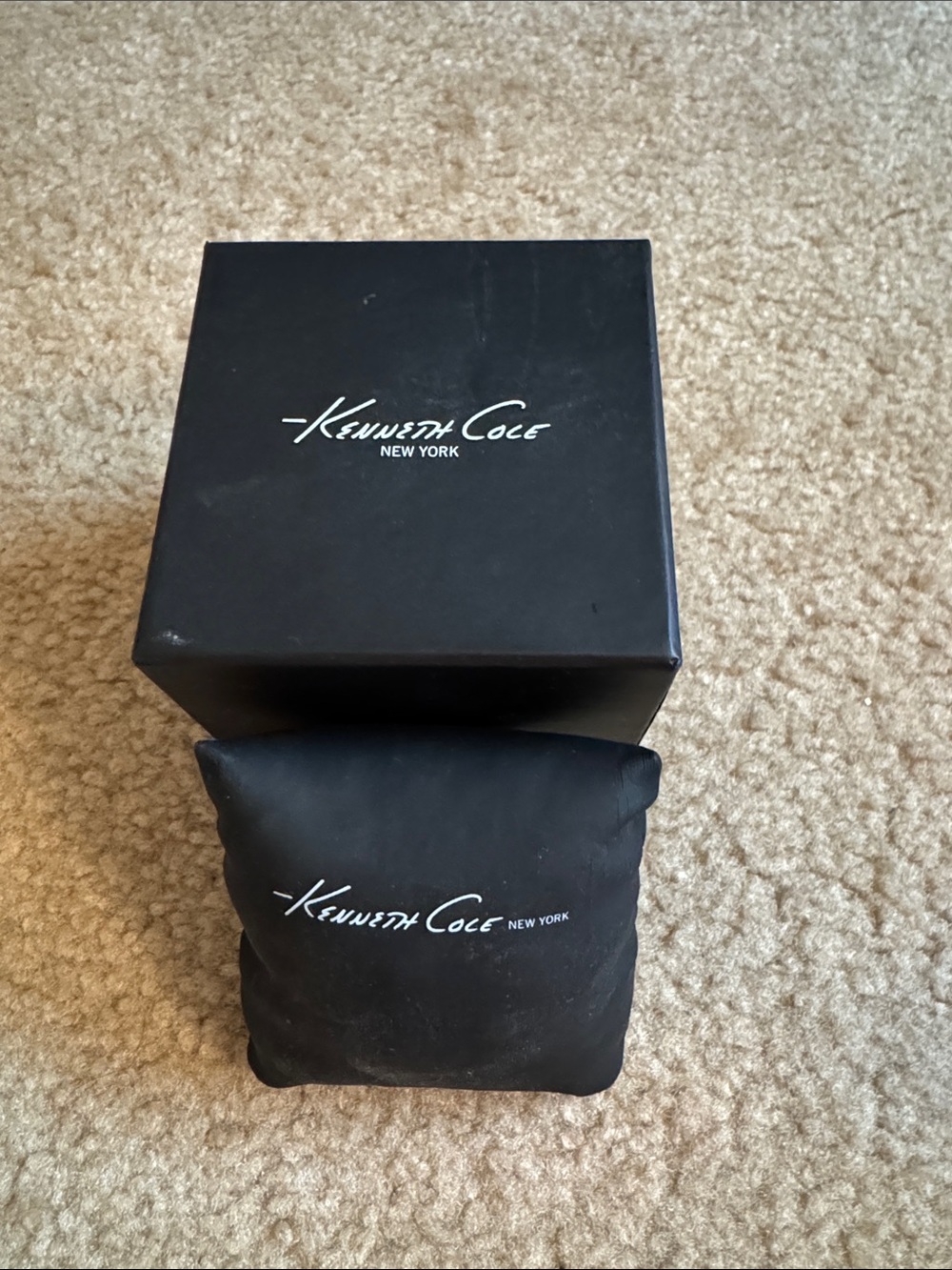 Kenneth Cole - Black Men's Jewelry/Watch Gift Box